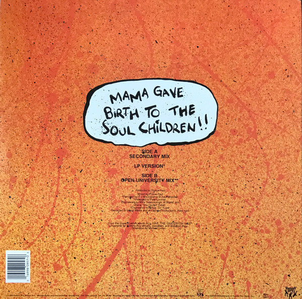 Queen Latifah Featuring De La Soul : Mama Gave Birth To The Soul Children (12", Single)