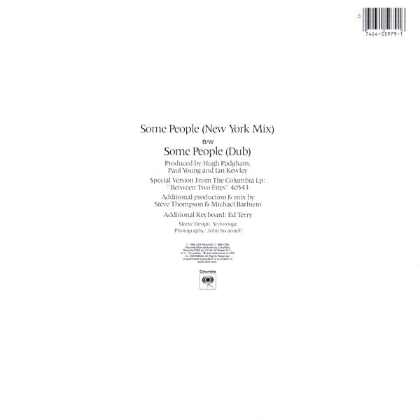 Paul Young : Some People (12", Single)