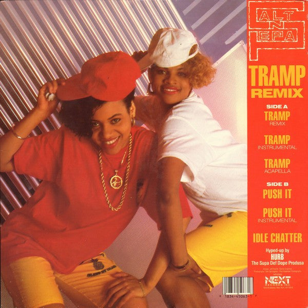 Salt 'N' Pepa : Tramp (Remix) (12", Single)