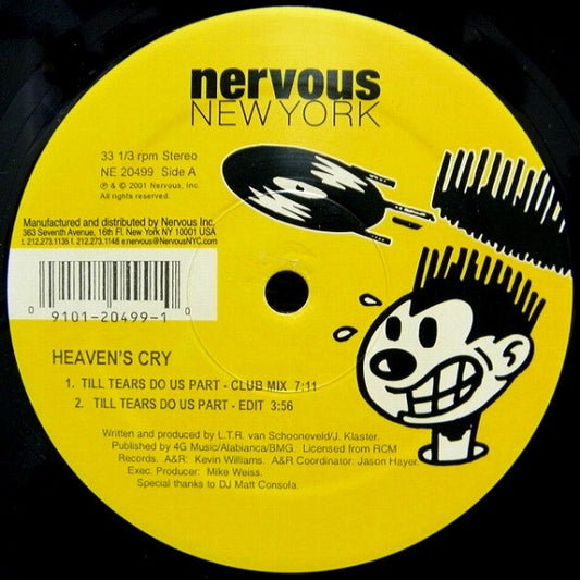 Heaven's Cry : Till Tears Do Us Part (12")