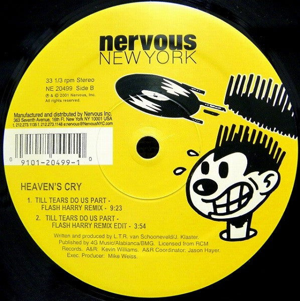 Heaven's Cry : Till Tears Do Us Part (12")