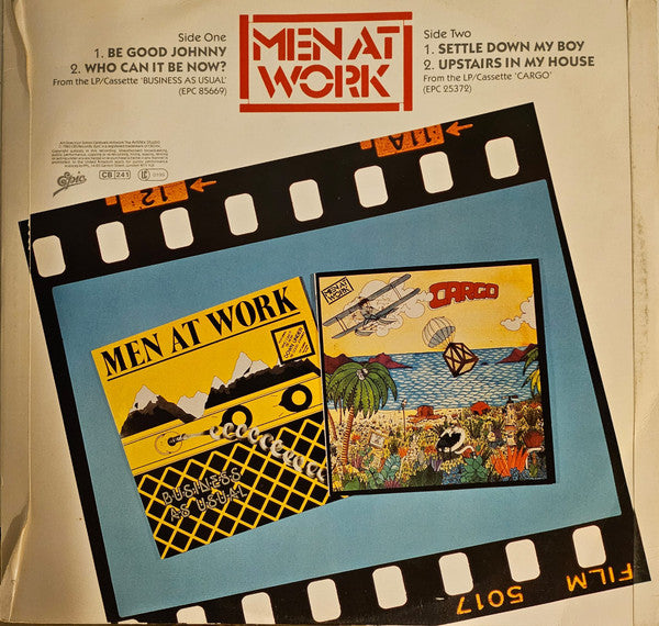 Men At Work : Overtime (12", EP)
