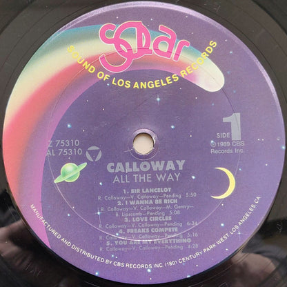 Calloway : All The Way (LP, Album)