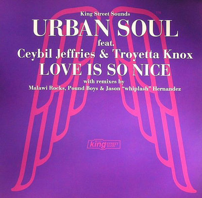 Urban Soul Feat. Ceybil Jefferies & Troyetta Knox : Love Is So Nice (12")
