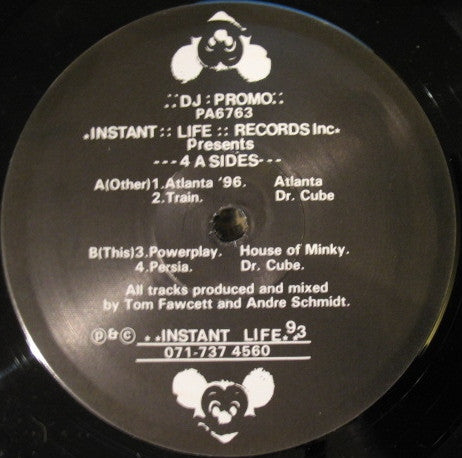 Various : 4 A Sides (12", Promo)