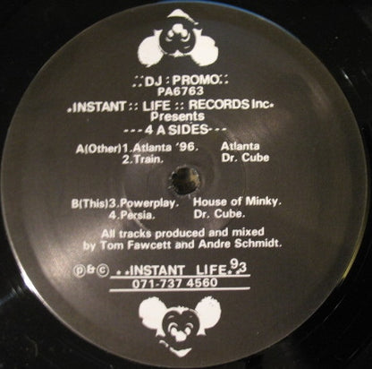 Various : 4 A Sides (12", Promo)