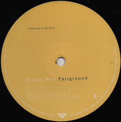 Simply Red : Fairground (The Remixes) (12")