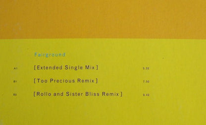 Simply Red : Fairground (The Remixes) (12")