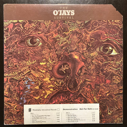 The O'Jays : Survival (LP, Album, Promo)