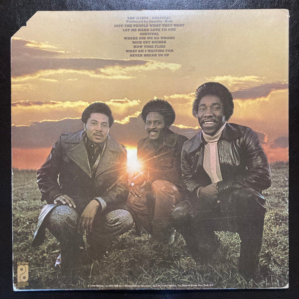 The O'Jays : Survival (LP, Album, Promo)