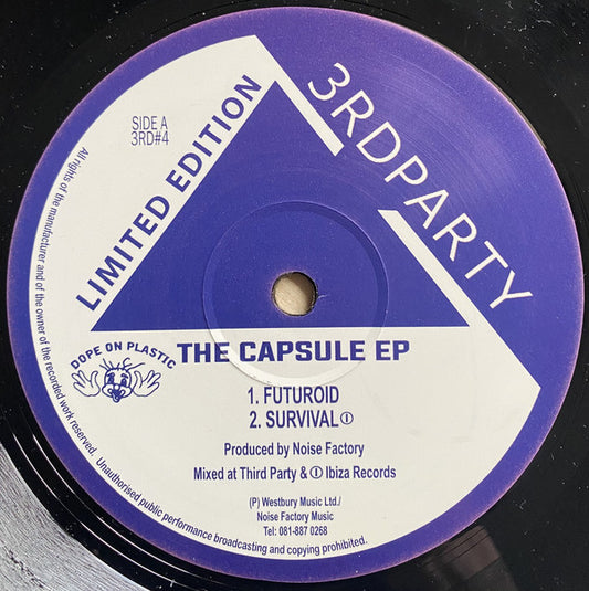 Noise Factory : The Capsule EP (12", Ltd, RE)