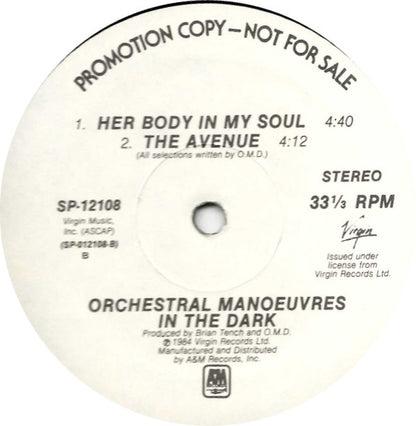 Orchestral Manoeuvres In The Dark : Locomotion (12", Single, Promo)