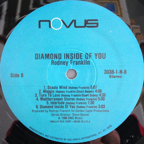Rodney Franklin : Diamond Inside Of You (LP, Album)