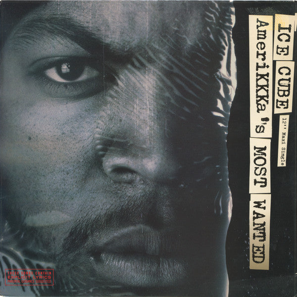 Ice Cube : AmeriKKKa's Most Wanted (12", Maxi)