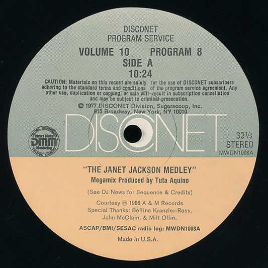 Various : Volume 10 Program 8 (2x12", P/Mixed)