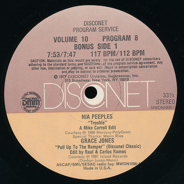 Various : Volume 10 Program 8 (2x12", P/Mixed)