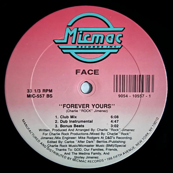 Face (5) : Forever Yours (12")