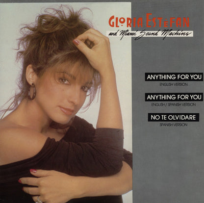 Gloria Estefan & Miami Sound Machine* : Anything For You (12", Single)