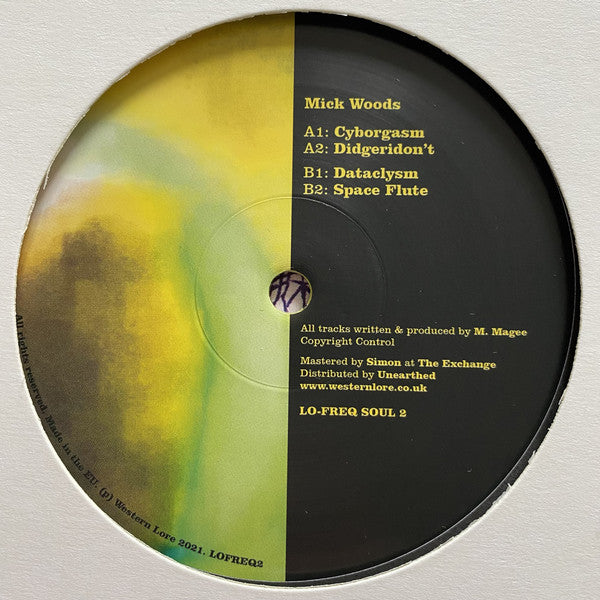 Mick Woods (4) : Cyborgasm EP (12", EP, Yel)