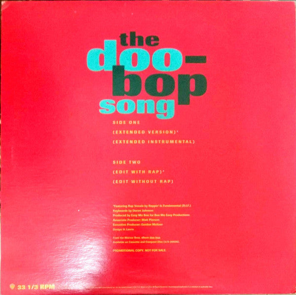Miles Davis : The Doo-Bop Song (12", Promo)