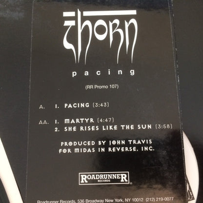 Thorn (2) : Pacing (12", Promo)