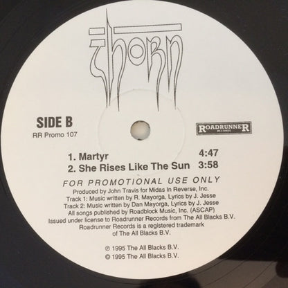 Thorn (2) : Pacing (12", Promo)