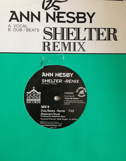 Ann Nesby : Shelter (Remix) (12")