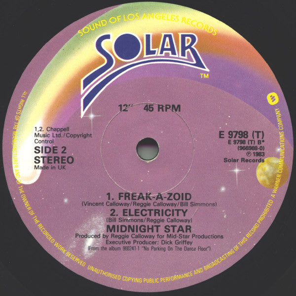 Midnight Star : Wet My Whistle (12")