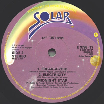 Midnight Star : Wet My Whistle (12")
