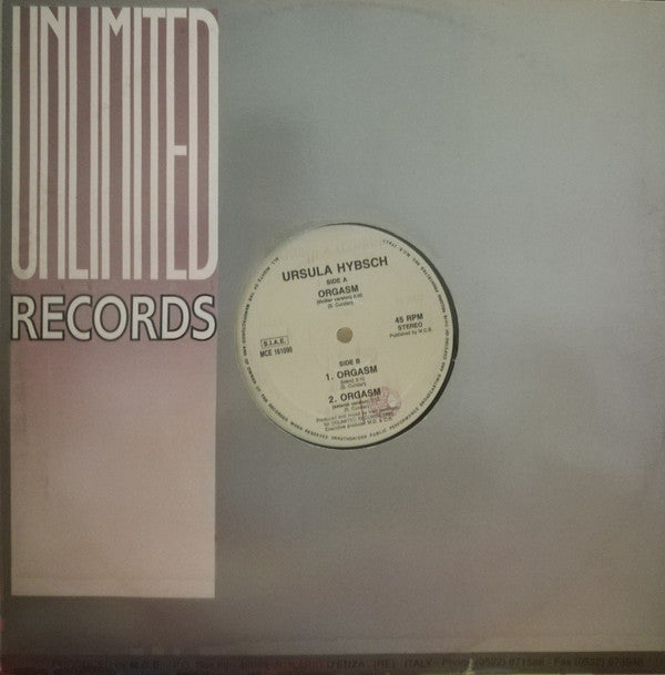 Ursula Hybsch : Orgasm (12")