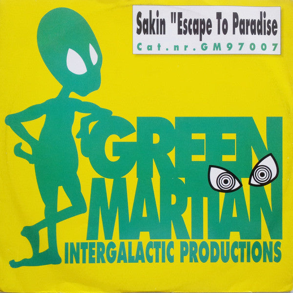 DJ Sakin : Escape To Paradise (12")