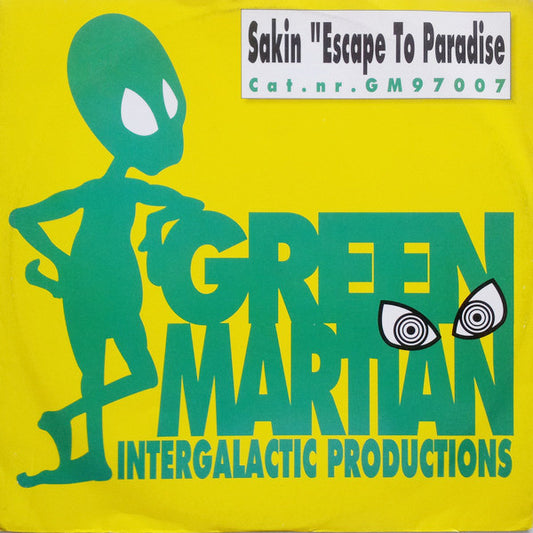 DJ Sakin : Escape To Paradise (12")