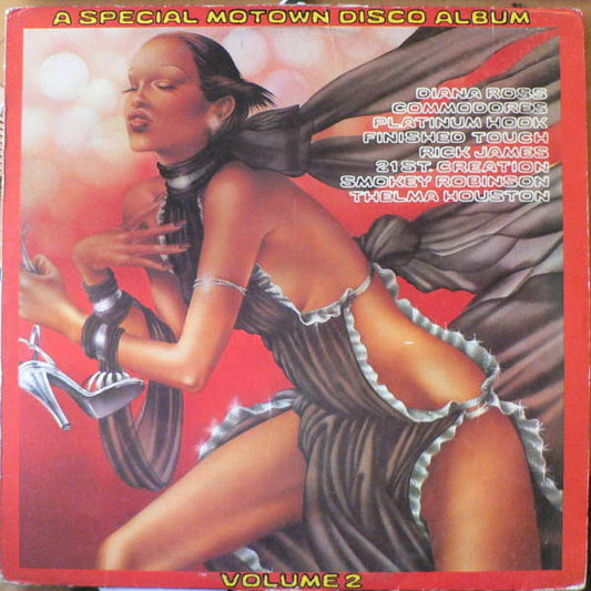 Various : A Special Motown Disco Album Vol.2 (LP, Comp)