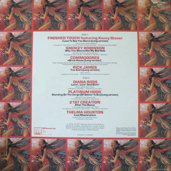 Various : A Special Motown Disco Album Vol.2 (LP, Comp)
