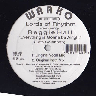 Lords Of Rhythm (2) : Everything Is Gonna Be Alright (Let's Celebrate) (12")