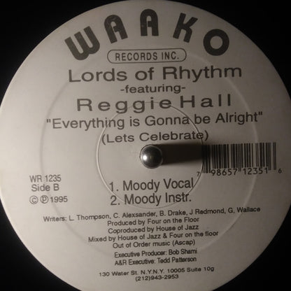 Lords Of Rhythm (2) : Everything Is Gonna Be Alright (Let's Celebrate) (12")