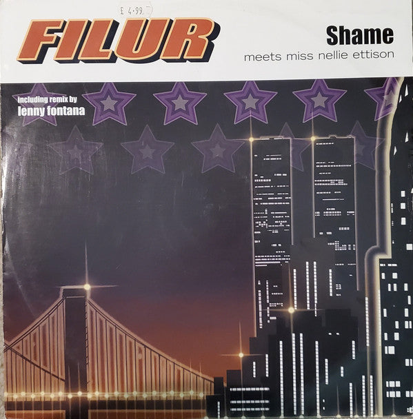Filur Meets Nellie Ettison : Shame (12")