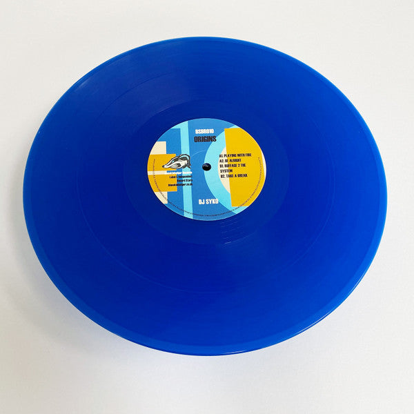 DJ Syko : Origins EP (12", EP, Ltd, Blu)