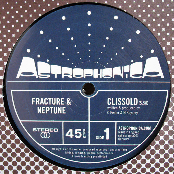 Fracture & Neptune : Clissold / Killerwhat? (12")
