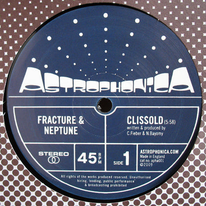 Fracture & Neptune : Clissold / Killerwhat? (12")