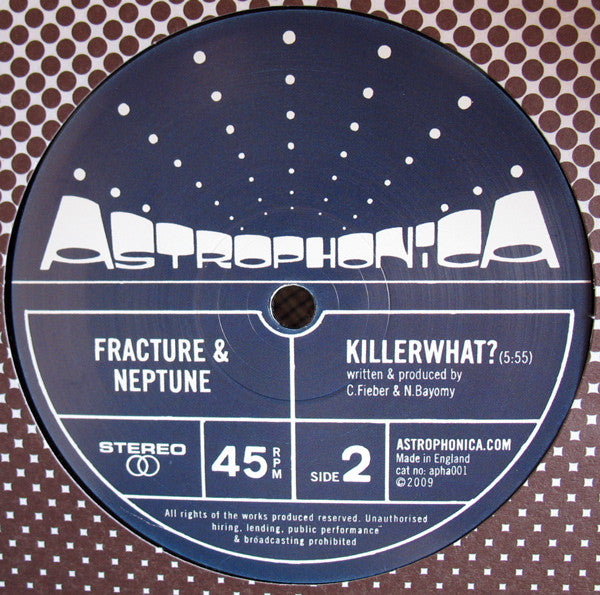 Fracture & Neptune : Clissold / Killerwhat? (12")