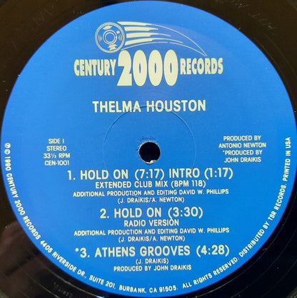 Thelma Houston : Hold On (12")