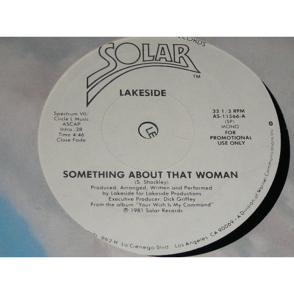 Lakeside : Something About That Woman (12", Promo)