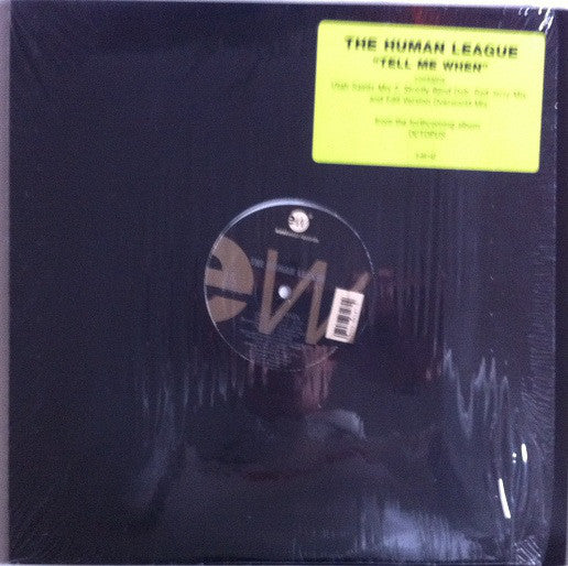 The Human League : Tell Me When (12")
