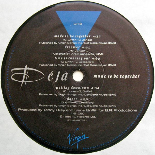 Déjà : Made To Be Together (LP, Album)