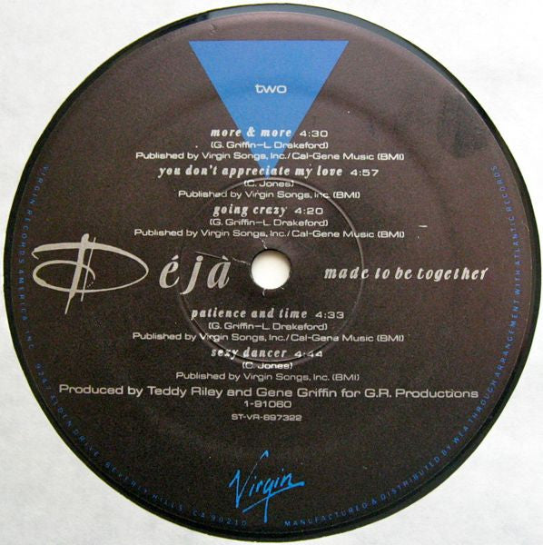Déjà : Made To Be Together (LP, Album)