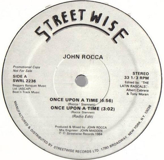 John Rocca : Once Upon A Time (12", Promo)