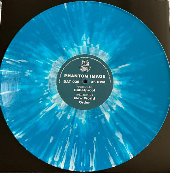 Phantom Image : New World Order / Bulletproof (12", S/Edition, Blu)