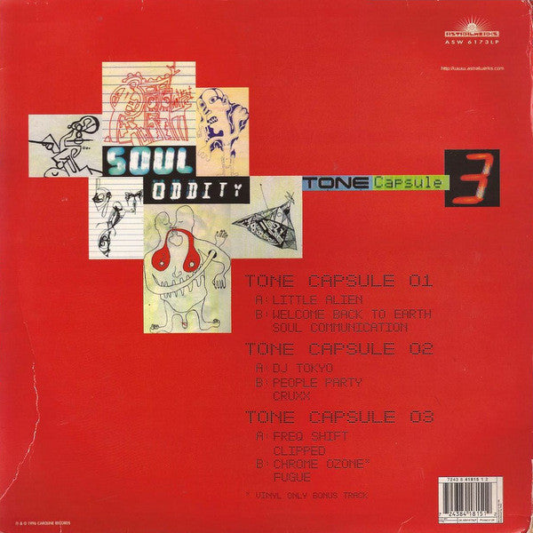 Soul Oddity : Tone Capsule 1, 2, 3 (3xLP, Comp)