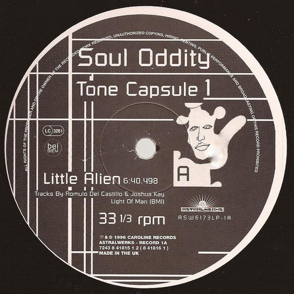 Soul Oddity : Tone Capsule 1, 2, 3 (3xLP, Comp)